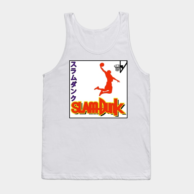 Slam Dunk Tank Top by psninetynine